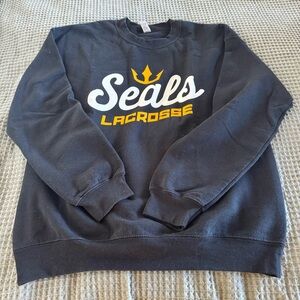 San Diego Seals Lacrosse Black Sweatshirt